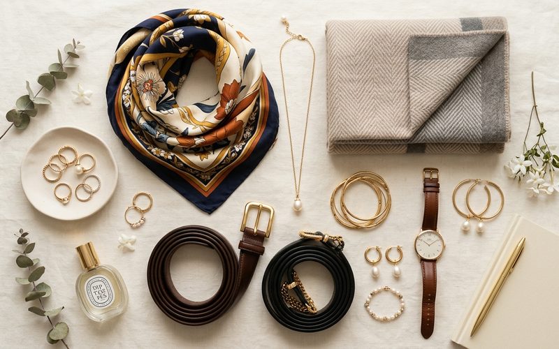 Acessórios para transformar look básico