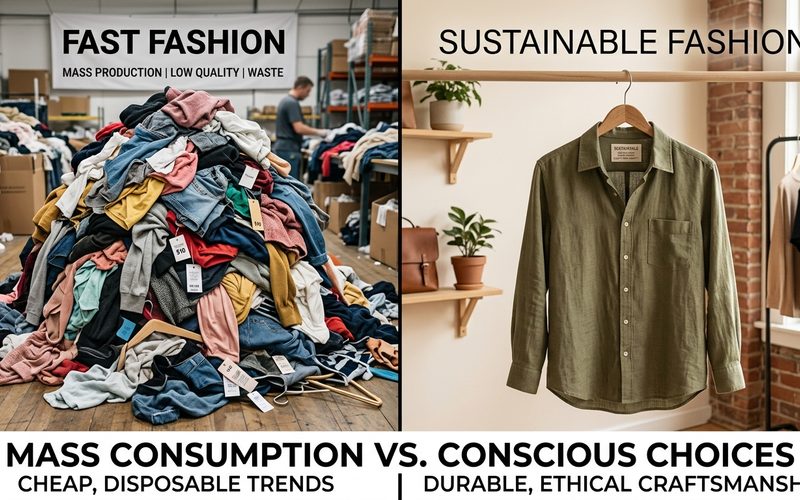 Brechó vs fast fashion números impacto